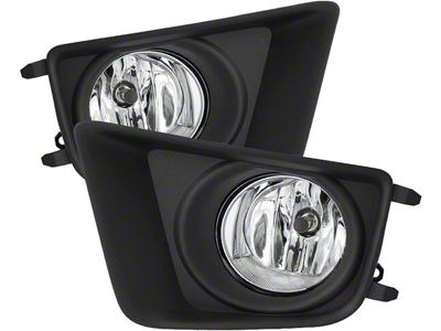 OEM Style Fog Lights with Switch; Clear (12-15 Tacoma)