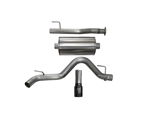 Corsa Performance Sport Single Exhaust System with Black Tip; Side Exit (16-23 3.5L Tacoma)
