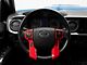 RedRock Steering Wheel Trim; Red (16-23 Tacoma)