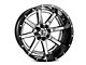 Fuel Wheels Maverick Chrome with Gloss Black Lip 6-Lug Wheel; 22x14; -70mm Offset (16-23 Tacoma)