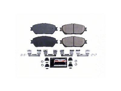 PowerStop Z23 Evolution Sport Carbon-Fiber Ceramic Brake Pads; Front Pair (05-15 5-Lug Tacoma)