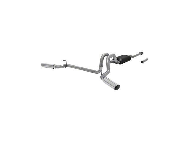 Flowmaster American Thunder Dual Exhaust System; Side Exit (13-15 4.0L Tacoma, Excluding X-Runner)
