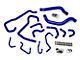 HPS Silicone Radiator and Heater Coolant Hose Kit; Blue (16-23 3.5L Tacoma)