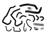 Silicone Radiator and Heater Coolant Hose Kit; Black (16-23 3.5L Tacoma)