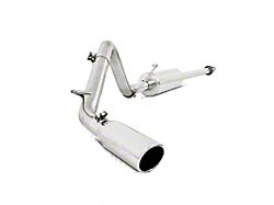 MBRP Armor Plus Single Exhaust System with Polished Tip; Side Exit (05-15 4.0L Tacoma)