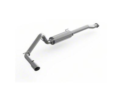 MBRP Armor Plus Single Exhaust System with Polished Tip; Side Exit (16-23 3.5L Tacoma)