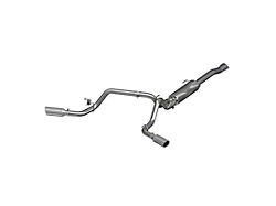 MBRP Armor Plus Dual Exhaust System with Polished Tips; Side Exit (16-23 3.5L Tacoma)
