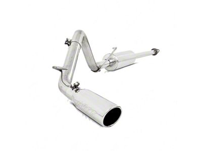 MBRP Armor Lite Single Exhaust System with Polished Tip; Side Exit (05-15 4.0L Tacoma)
