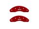 MGP Brake Caliper Covers with MGP Logo; Red; Front Only (05-11 Tacoma X-Runner)