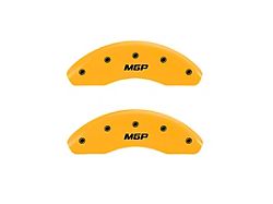 MGP Brake Caliper Covers with MGP Logo; Yellow; Front Only (05-11 Tacoma X-Runner)
