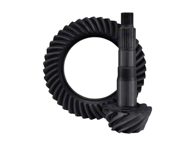 Yukon Gear Differential Ring and Pinion; Front; Toyota 8-Inch; IFS Clamshell; Reverse Rotation; Ring and Pinion Set; 3.91-Ratio; 29-Spline Pinion; Fits 3.91 and Up Carrier (05-17 4WD Tacoma)