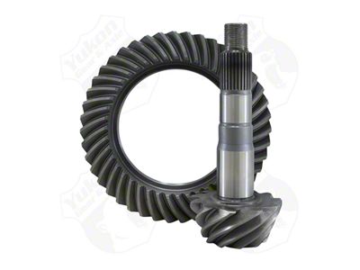 Yukon Gear Differential Ring and Pinion; Front; Toyota 8-Inch; IFS Clamshell; Reverse Rotation; Ring and Pinion Set; 4.56-Ratio; 29-Spline Pinion; Fits 3.91 and Up Carrier (05-17 4WD Tacoma)