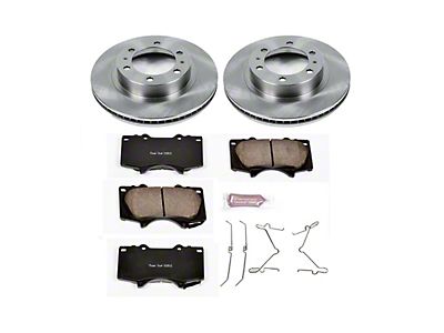 Front Rear Ceramic Brake Pads And Shoes Compatible With Toyota Tacoma 6 Lug 