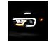 Full LED DRL Projector Headlights; Black Housing; Clear Lens (16-22 Tacoma TRD)