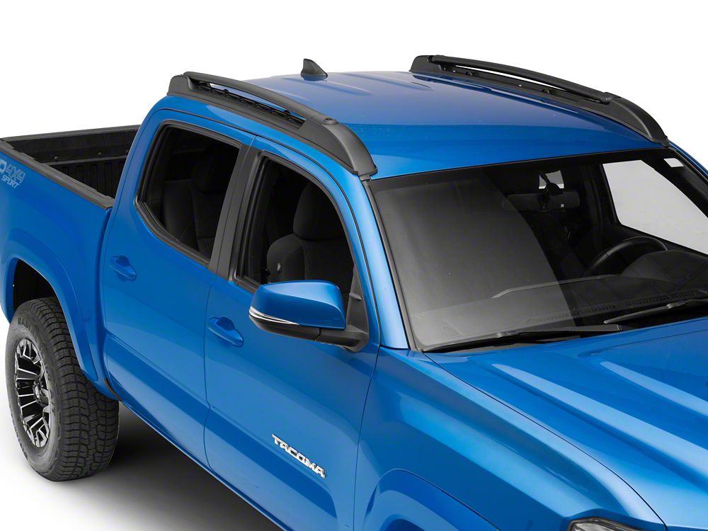 RedRock OEM Style Cross Bar Roof Rack 05 23 Tacoma Double Cab RedRock