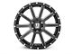 XD Heist Satin Black Milled 6-Lug Wheel; 20x10; -24mm Offset (05-15 Tacoma)