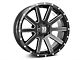 XD Heist Satin Black Milled 6-Lug Wheel; 20x10; -24mm Offset (05-15 Tacoma)