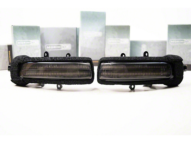 Morimoto XB Sequential LED Side Mirror Lights; Smoked (12-15 Tacoma)