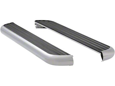MegaStep 6.50-Inch Running Boards; Polished Stainless (05-23 Tacoma Access Cab)