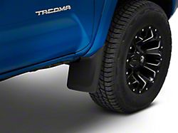 RedRock Molded Mud Flaps; Front and Rear (16-20 Tacoma w/ OE Fender Flares)