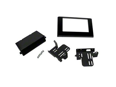 Scosche Model ISO Double DIN with Pocket Kit; Black (16-23 Tacoma w/ Premium Stereo/JBL System)