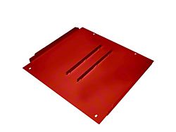 M.O.R.E. Middle Transmission Skid Plate; Red Gloss (05-23 Tacoma)