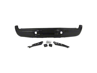 Replacement Rear Step Bumper Assembly; Black (05-15 Tacoma)