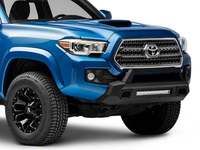 Barricade HD Stubby Front Bumper with 20-Inch Double Row LED Light Bar (16-23 Tacoma)