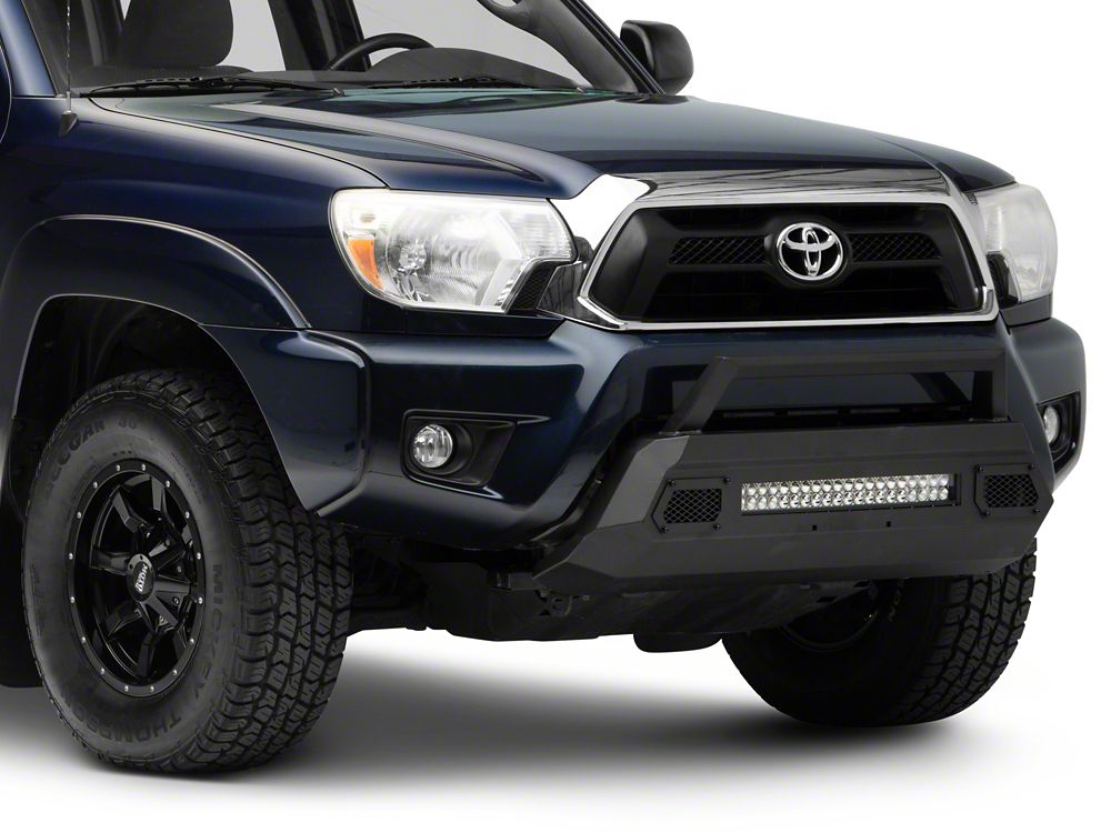 Barricade HD Stubby Front Bumper with 20Inch Double Row LED Light Bar