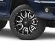 Rough Country 93 Series Matte Black Milled 6-Lug Wheel; 20x9; 0mm Offset (05-15 Tacoma)