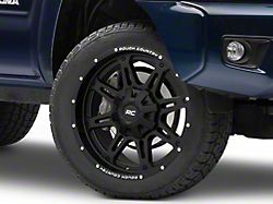Rough Country 94 Series Matte Black Milled 6-Lug Wheel; 20x10; -18mm Offset (05-15 Tacoma)