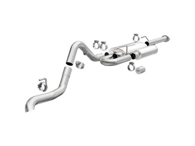 Magnaflow Overland Series Single Exhaust System; Side Exit (16-23 3.5L Tacoma)
