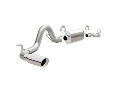 Magnaflow Street Series Single Exhaust System with Polished Tip; Side Exit (16-23 3.5L Tacoma)