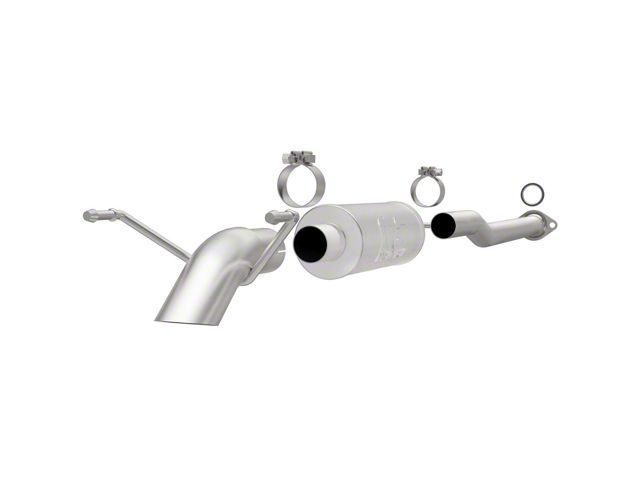 Magnaflow Off Road Pro Series Single Exhaust System; Turn Down (13-15 4.0L Tacoma)