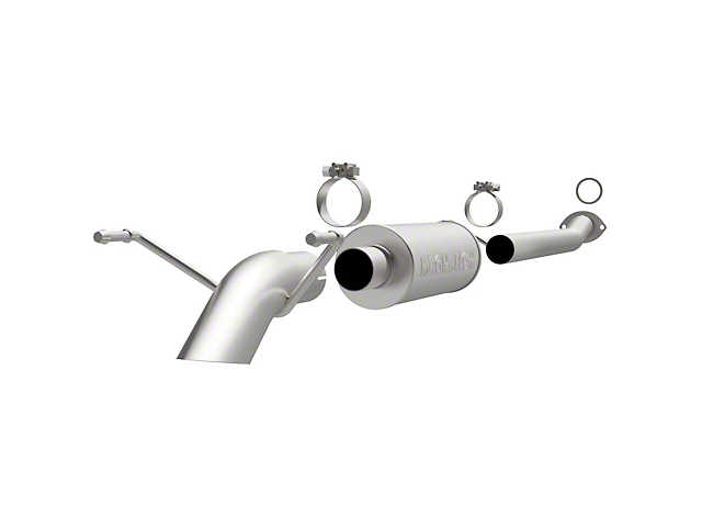 Magnaflow Off Road Pro Series Single Exhaust System; Turn Down (13-15 2.7L Tacoma)
