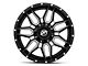 XF Offroad XF-222 Gloss Black Milled 6-Lug Wheel; 20x9; 12mm Offset (05-15 Tacoma)