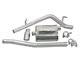 CGS Motorsports Aluminized Single Exhaust System with Polished Tip; Side Exit (05-13 4.0L Tacoma)