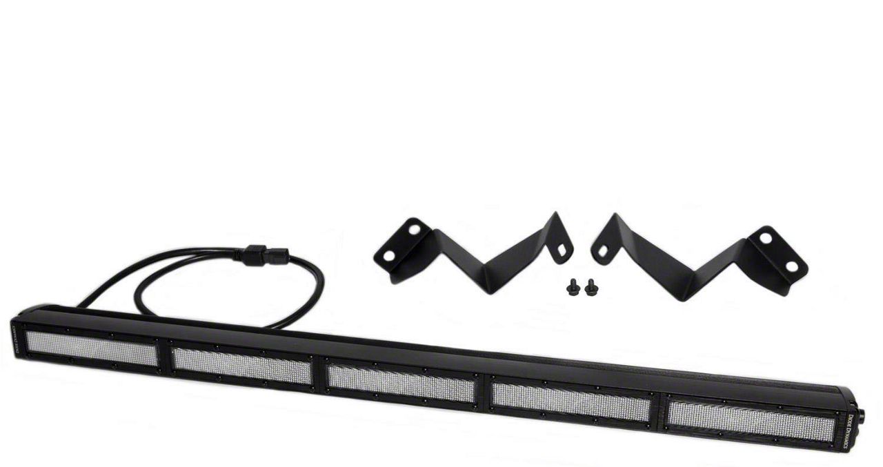 Diode Dynamics SS30 Stealth LED Light Bar Kit; White Flood (16-23 Tacoma)