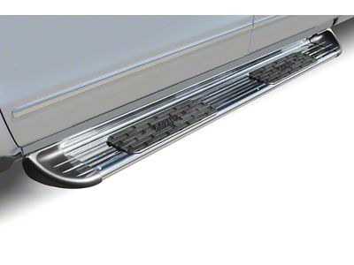 Raptor Series 7-Inch SSR Stainless Steel Running Boards; Polished (05-23 Tacoma Double Cab)