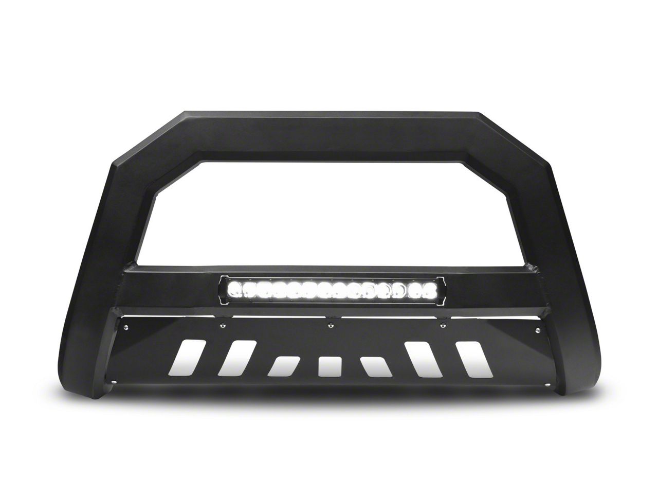 Armordillo AR Series Bull Bar with LED Light Bar; Matte Black (05-15 Tacoma)