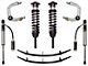 ICON Vehicle Dynamics 0 to 3.50-Inch Suspension Lift System with Billet Upper Control Arms; Stage 3 (05-15 4WD Tacoma)