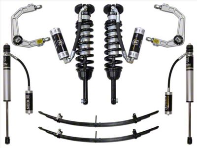 ICON Vehicle Dynamics 0 to 2.75-Inch Suspension Lift System with Billet Upper Control Arms; Stage 4 (16-23 4WD Tacoma)