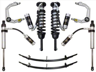 ICON Vehicle Dynamics 0 to 2.75-Inch Suspension Lift System with Billet Upper Control Arms; Stage 5 (16-23 4WD Tacoma)