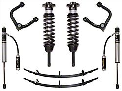 ICON Vehicle Dynamics 0 to 3.50-Inch Suspension Lift System with Tubular Upper Control Arms; Stage 3 (05-15 4WD Tacoma)