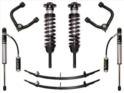 ICON Vehicle Dynamics 0 to 3.50-Inch Suspension Lift System with Tubular Upper Control Arms; Stage 3 (05-15 4WD Tacoma)