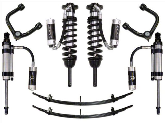 ICON Vehicle Dynamics 0 to 2.75-Inch Suspension Lift System with Tubular Upper Control Arms; Stage 7 (16-23 4WD Tacoma)
