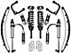 ICON Vehicle Dynamics 0 to 3.50-Inch Suspension Lift System with Tubular Upper Control Arms; Stage 8 (05-15 4WD Tacoma)