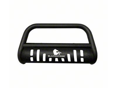 Bull Bar with Skid Plate; Textured Black (05-15 Tacoma)