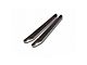 Running Boards; Black Aluminum; 5-inch Step Pad (05-23 Tacoma Double Cab)