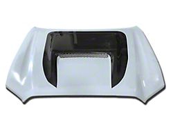 Ram Air Hood with Carbon Fiber Blister; Unpainted (16-22 Tacoma)